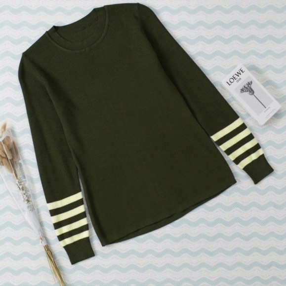 💜 New Striped Sleeve Top - Picture 4 of 11